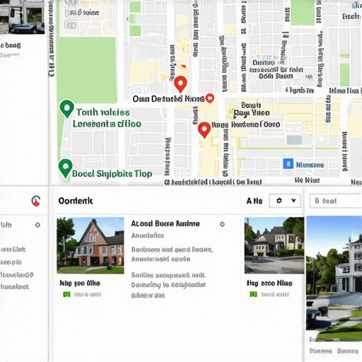 Google Maps profile with rich snippets highlighting New Orleans landmarks
