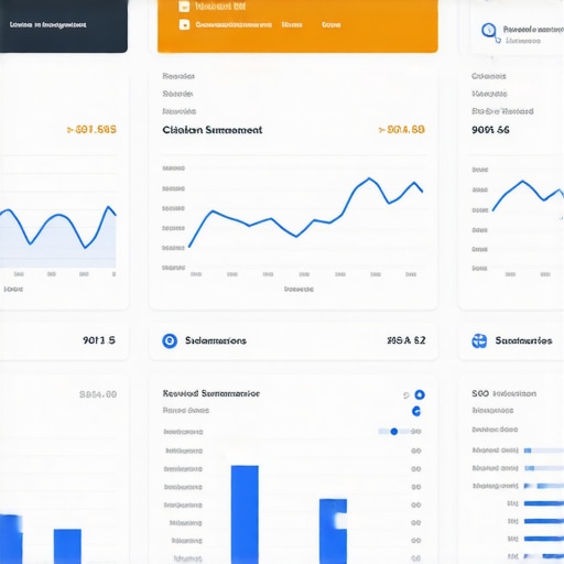 Screenshot of SEO dashboard displaying citation, review, and ranking data for New Orleans business.