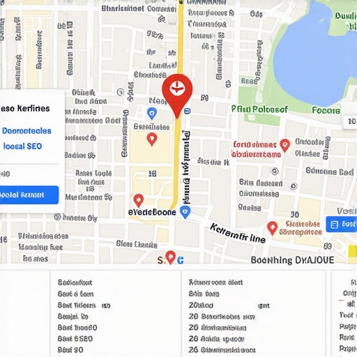 Screenshot of a Google Maps business profile with verified location and SEO signals.