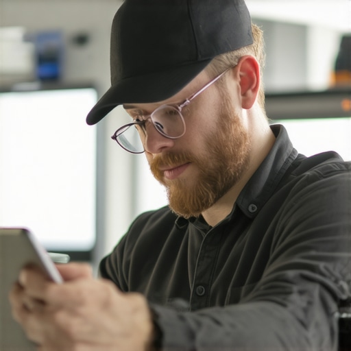 Business owner analyzing local SEO data on a laptop